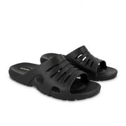 Okabashi Mens Eurosport Ergonomic Waterproof Sandal Shoes Black 6.5 - 7.5 Mens (Okabashi Size ML)