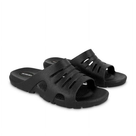 Okabashi Mens Eurosport Ergonomic Waterproof Sandal Shoes Black 6.5 - 7.5 Mens (Okabashi Size ML)