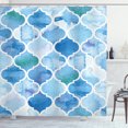 thumbnail image 1 of Ambesonne Watercolor Shower Curtain, Abstract Moroccan, 69"Wx84"L,, 1 of 3