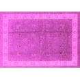 thumbnail image 1 of Ahgly Company Indoor Rectangle Oriental Pink Industrial Area Rugs, 4' x 6', 1 of 4