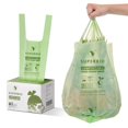 thumbnail image 1 of Bolsas compostables para residuos de alimentos SUPERBIO, 3 galones, 80 unidades, 1 of 6