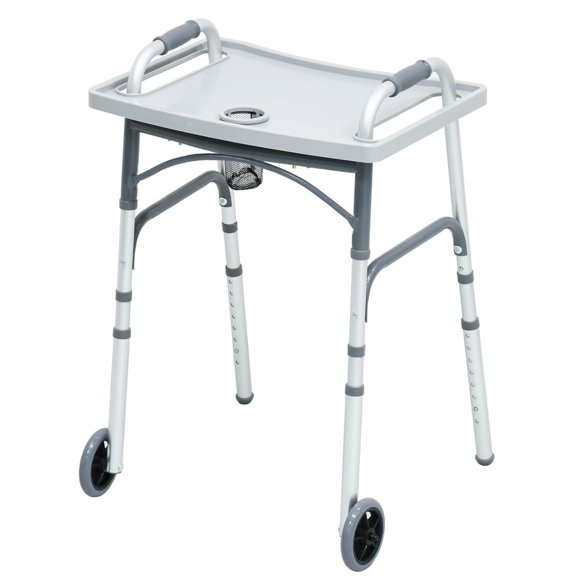 Walker Loyoda plegable con bandeja para personas mayores