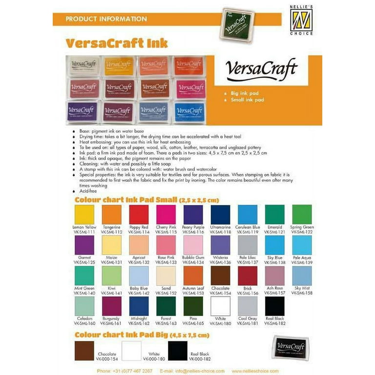 Versacraft Ink Pad White