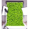 thumbnail image 1 of EREHome Polyester Fabric Backdrop 5x7ft Photography Background the Green Lawn Grass Four Leaf Clover Carpet Scene theme Background Backdrop for Video Photo Studio Props, 1 of 2