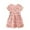 B Pink, variant on Babcutegg Summer Kids Short Shirt Dresses for Little Girls Skirts New Printed Round Neck Cotton Knitted Dress Pink Size 7Y
