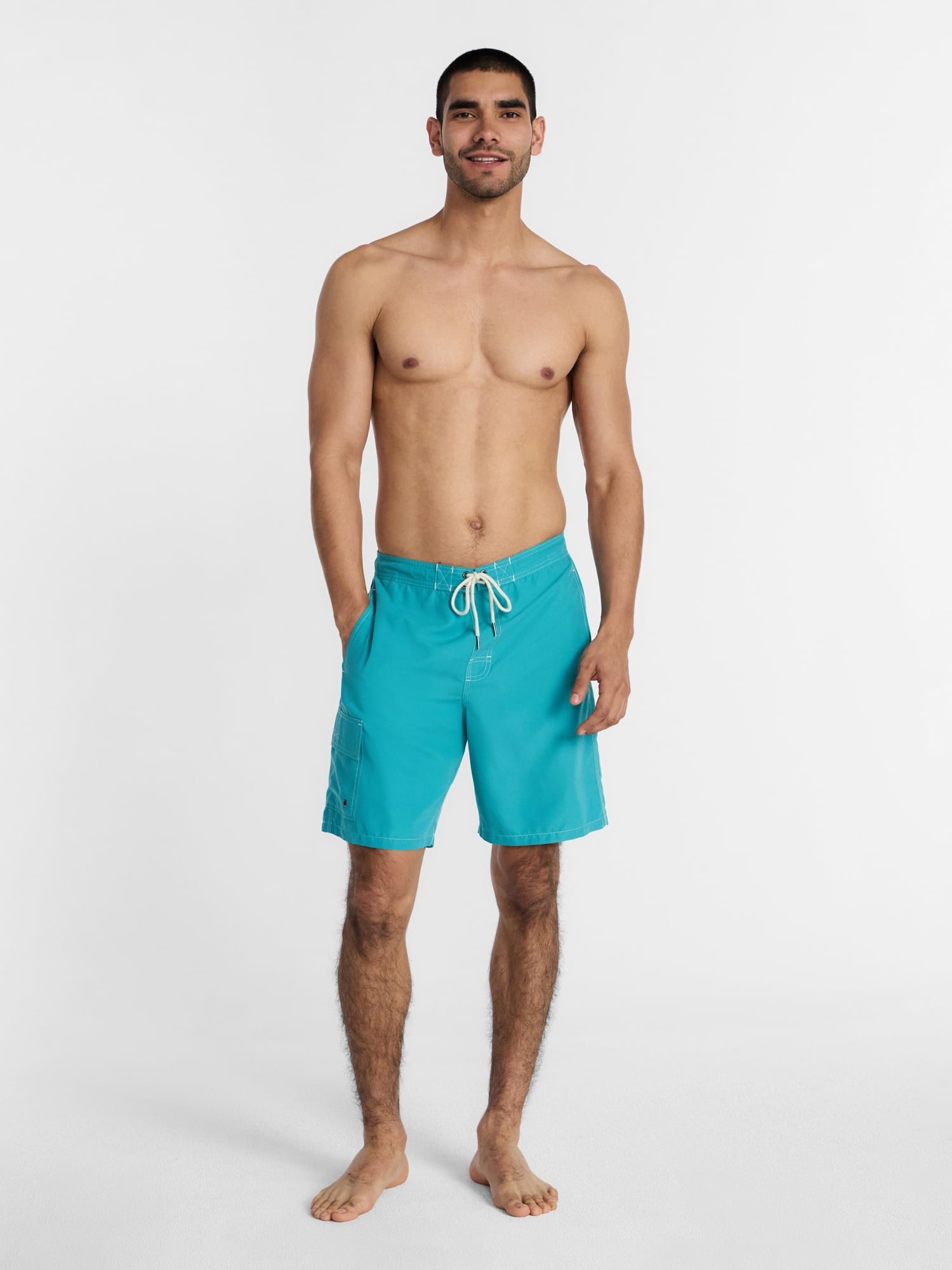 George Men's and Big Men's Cargo E Board Swim Shorts, Sizes S-3XL