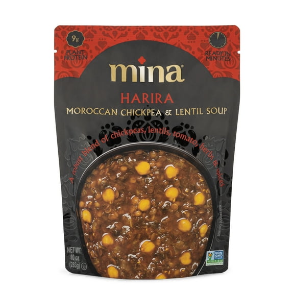 Mina Harira Chickpea & lentil Soup, 10oz