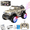 Yellow, variant on HNH 1:16 Scale Remote Control Car for Girls, Pink Rc Truck with LED Light and Spray, 2.4GHz Kids RC Monster Truck Toy for Kids Gift
