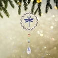 thumbnail image 3 of Yeacher DIY Wind Chime Animal Pattern Drill Diamond Embroidery Kit DIY Home Hanging Decoration, 3 of 8