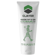 Clayer Adventure Care Healing Clay for Poison Ivy, Oaks, Sumac, Plants and Bugs - 3 fl oz