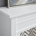thumbnail image 2 of SEI Furniture Hebbington Tiled Marble Color Changing Electric Fireplace, 2 of 5