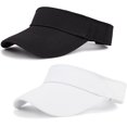 thumbnail image 1 of Womens Visor Hats for Women Adjustable Beach Sun Visors for Women Sports Outdoor Unisex Golf Tennis Visor for Men, 1 of 5