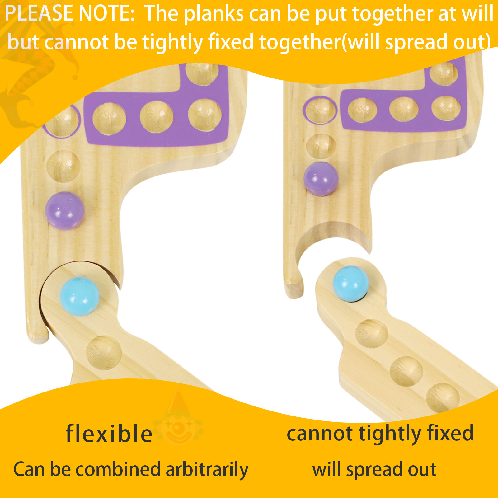 Marbles and Jokers Board Game Pegs and Jokers Real Solid Wood (Pine) Game Board Wooden for 2-8 Players 8 Game Boards 8 Colors 40 Marbles 4 Boxes Card