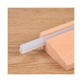 thumbnail image 2 of Letrero de mesa de madera de haya tipo T de acrílico para oficina, soporte de madera para comida, tarjeta de precio, tamaño A4, madera maciza, 2 of 4