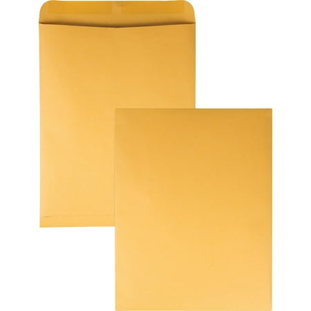 Quality Park Catalog Envelope 12 x 15 1/2 Brown Kraft 100/Box 41967