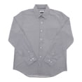 thumbnail image 1 of Camisa George Talla M Manga Larga Cuadros Azul, 1 of 4