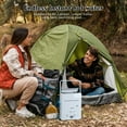 thumbnail image 5 of Hzsb Portable Water Heaters, 6L Tankless Water Heaters, Liquefying Gas Outdoor Digital Display Water Heaters for Camping, RV, Boat, Cabins, 5 of 8