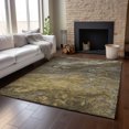 thumbnail image 6 of Addison Rugs Mayfield Washable Transitional Abstract Brown Rectangle Rug, 10' x 14', 6 of 6