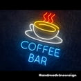 thumbnail image 3 of Handmadetneonsign Coffee Bar Neon Sign, Coffee Bar Neon Led Light Art Decor, Coffee Shop Wall Decor, 3 of 4