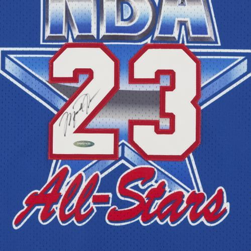 Michael Jordan Chicago Bulls Autographed Mitchell & Ness 1998 All-Star Game  White Jersey - Upper Deck - Autographed NBA Jerseys at 's Sports  Collectibles Store