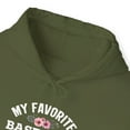 thumbnail image 5 of Baseball Hoodie Sweatshirt, My Favorite Player Calls Me Mom, 5 of 8