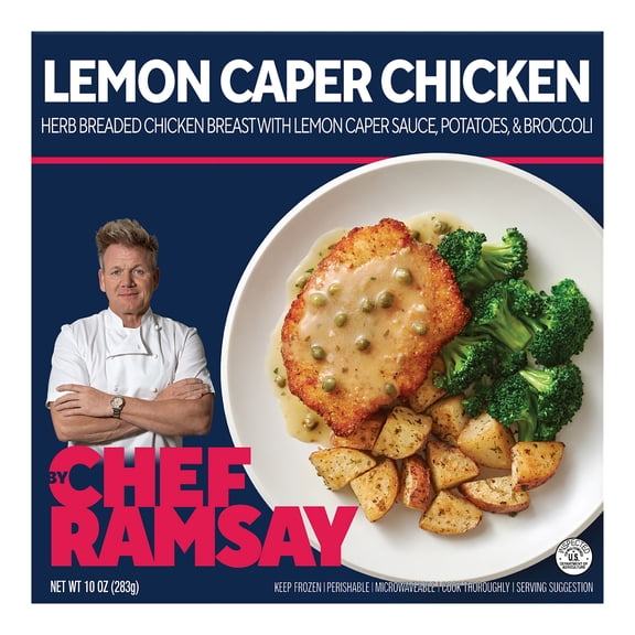 By Chef Ramsay Lemon Caper Chicken, 10 oz Bowl (Frozen)