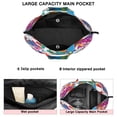 thumbnail image 2 of Weekender Bag with Baseball Soccer Prints Large Capacity Travel Tote Bag Lightweight Multipurpose for Boys, Teens, Athletes, 2 of 5