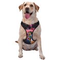 thumbnail image 1 of Goffa Monster High Pattern Dog Harness, No-Pull Pet Harness with 2 Leash Clips, Adjustable Soft Padded Dog Vest with Easy Control Handle for Large Dogs-X-Large, 1 of 6