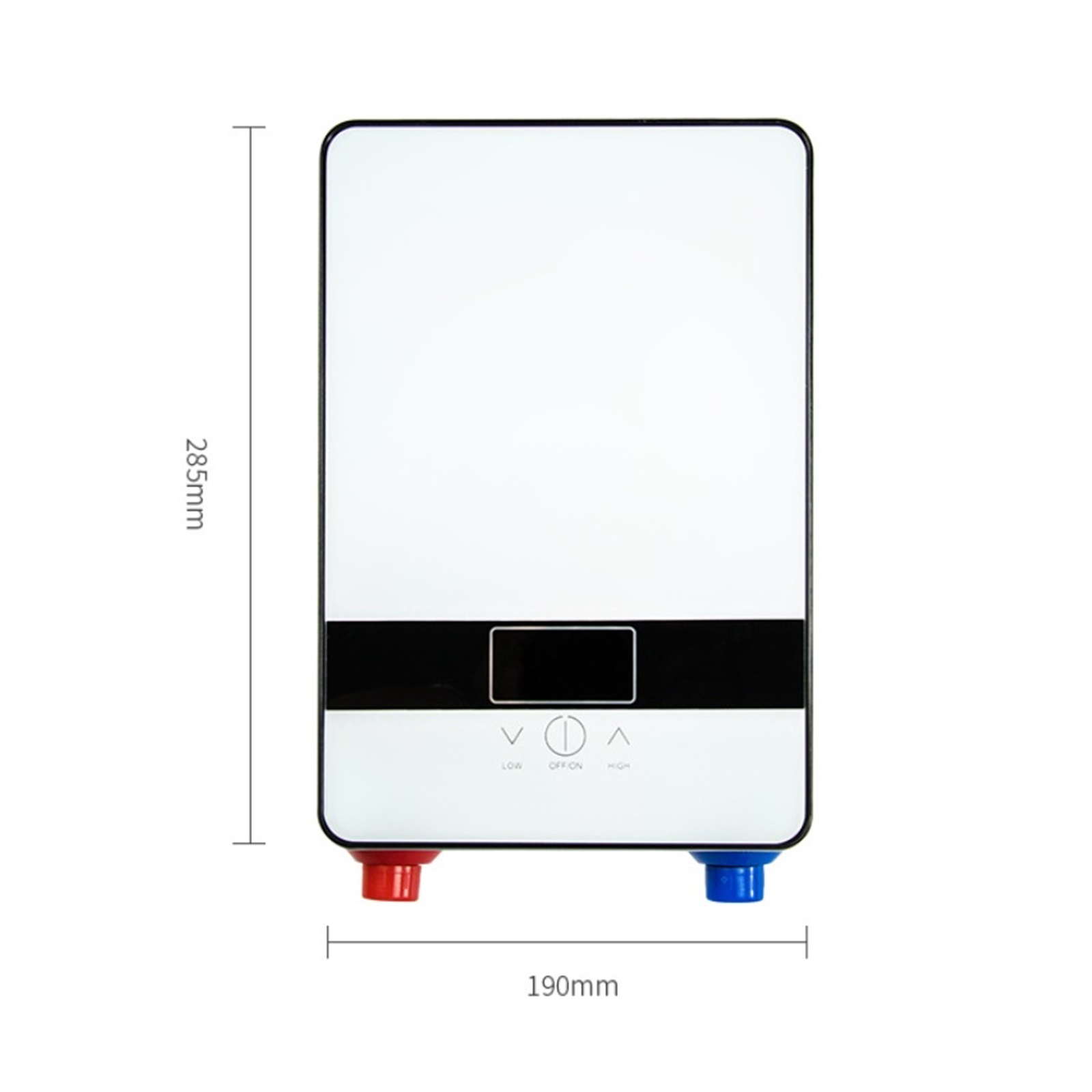 Hot Water Heater 6500w Instant Tankless Water Heater Thermostat Induction Heater Smart Touch Electric Heaters Shower Automatica ,Lightweight Portable Design