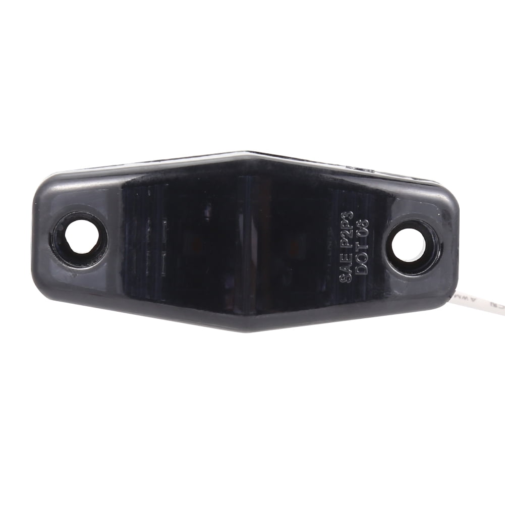 12V 2LED Side Fender Marker Trailer Universal Mount Clearance Warning