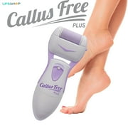 Callus Free Plus Battery Operated Callus Remover - 2 Pack Premium Bundle