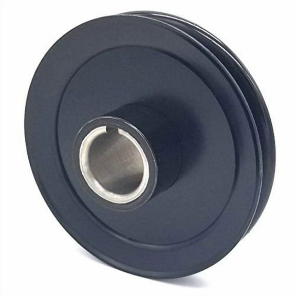 5 Inch Dia 1 1/8 Inch Bore Steel V-Groove Drive Pulley Replacement for Hustler 779876