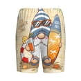 thumbnail image 5 of Fotbe Hello Summer Cute Gnome Pajama Shorts for Men, Men's Pajama Bottoms, Sleepwear,Short Pajama Pants-3X-Large, 5 of 9