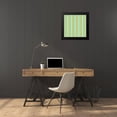 thumbnail image 4 of Lavoie, Tina 20x20 Black Modern Framed Museum Art Print Titled - Golden Mint Stripes 2, 4 of 5