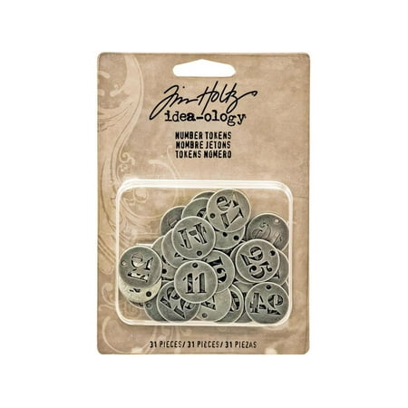 - Tim Holtz Idea-ology Number Tokens
