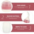 thumbnail image 2 of ACDANC Baby Food Feeder Silicone Squeeze Feeding Bottle Baby Food Dispensing Spoon, 2 of 4