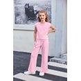 thumbnail image 2 of Camiseta sin mangas Outfit Arshiner para niñas grandes con cuello redondo, 2 of 9