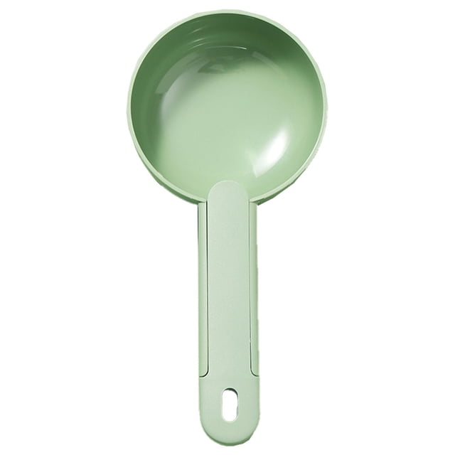 Cuchara para comida de mascotas, tazas medidoras de comida para gatos, cuchara con mango largo para comida para perros, gatos y conejos