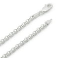 thumbnail image 4 of 3.2mm Solid .925 Sterling Silver Round Rolo Chain Necklace + Bracelet Set, 20" (Necklace) + 7" (Bracelet), 4 of 7