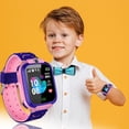 thumbnail image 3 of Btafrte Reloj para Pantalla Táctil Ubicación Fotografía Reloj (rosa), 3 of 9