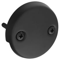 Homoyoyo Bathtub Overflow Cover Plate Stainless Steel Tub Overflow Drain Cover 1 Pair Accessories