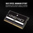 thumbnail image 4 of Kit Memoria RAM para Laptop Corsair Vengeance DDR5, 4800MHz, 16GB ( 2 x 8GB ), ECC CL40, 262-pin SO-DIMM CMSX16GX5M2A4800C40, 4 of 4