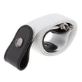 thumbnail image 1 of MERIGLARE Elasticized Leather Belt Without Buckle Jeans Pants Invisible Belt Without White, 1 of 8