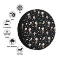 thumbnail image 4 of Fuzoiu cute Skull bone Print Universal Spare Tire Cover with Buckle Strap, Waterproof Wheel Covers for Jeep, Trailer, RV, Truck and All Car-16 inch, 4 of 6