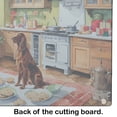 thumbnail image 5 of Irish Setter Christmas Cookies Glass Cutting Board 12 in x 15 in, 5 of 5