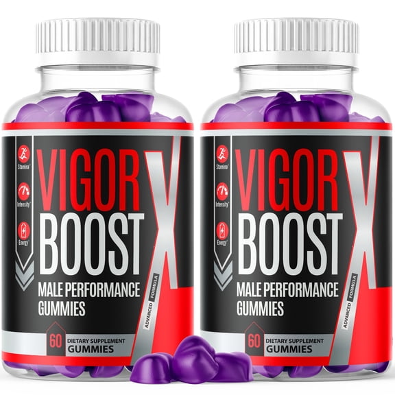 Vigor Boost X Gummies Advanced Formula All Natural Vitamin Supplement VigorBoostX 120 Gummies