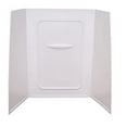 thumbnail image 3 of Lippert Components Shower Surround 210307 Better Bath; 1 Piece Design; White; Smooth Surface With Picture Frame Detail; ABS Plastic; For Use With 36 Inch Bathtub; With Single Wall Shelf, 3 of 4