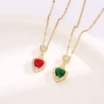 thumbnail image 5 of YYKihy Heart Shaped Gemstone Necklace Suitable For Women Wife Jewelry Mother's Birthday Valentine's Day Gift Necklace Heart Shaped Jewelry Her Anniversary, 5 of 8