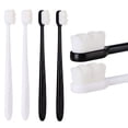 thumbnail image 1 of Cepillo de dientes extrasuave, cepillo de dientes para adultos de cerdas ultrasuaves Cerdas de hilo dental 15000 Buen efecto de limpieza para dientes sensibles Recesión de las encías orales brillar Hogar, 1 of 5