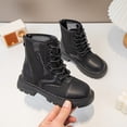 thumbnail image 2 of JTieacloth Girls Ankle Boots Breathable Mesh Cutout Girls Boots With Soft Sole Fashionable Ankle Booties For Everyday Wear And Performances,Black, 2 of 6